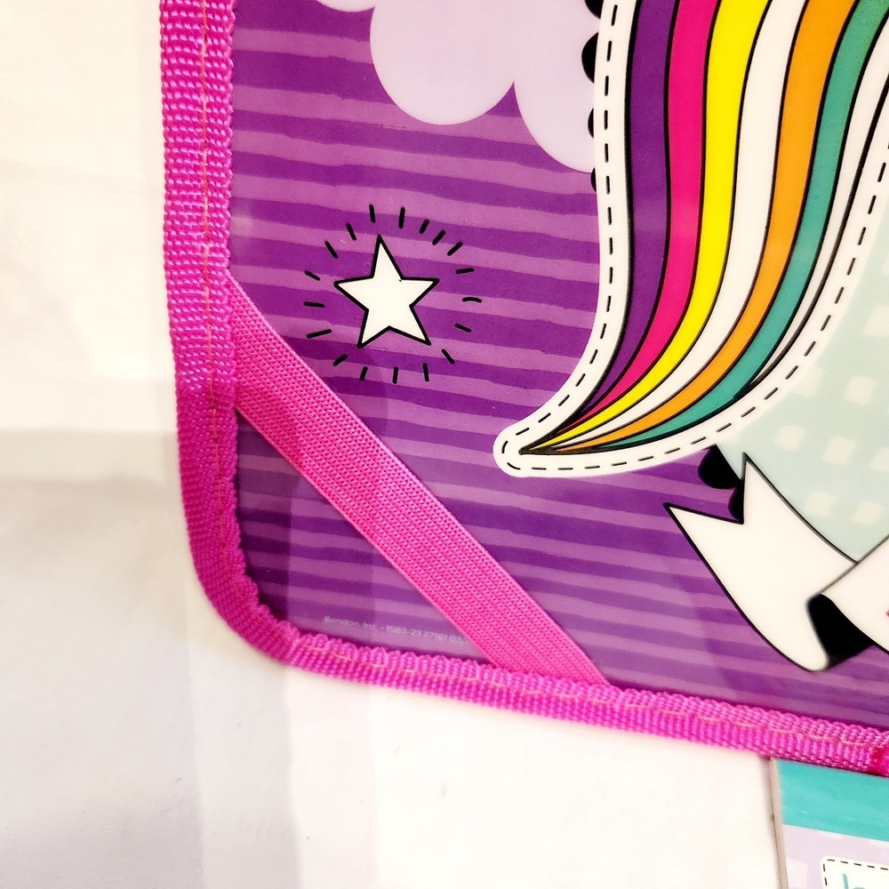 Bendon Pub Unicorn Lap Buddy with Stickers for Tablet Homework Eat Laptop - Picture 13 of 16